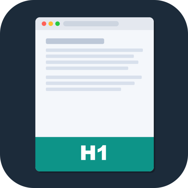 H1 Footer Homepage